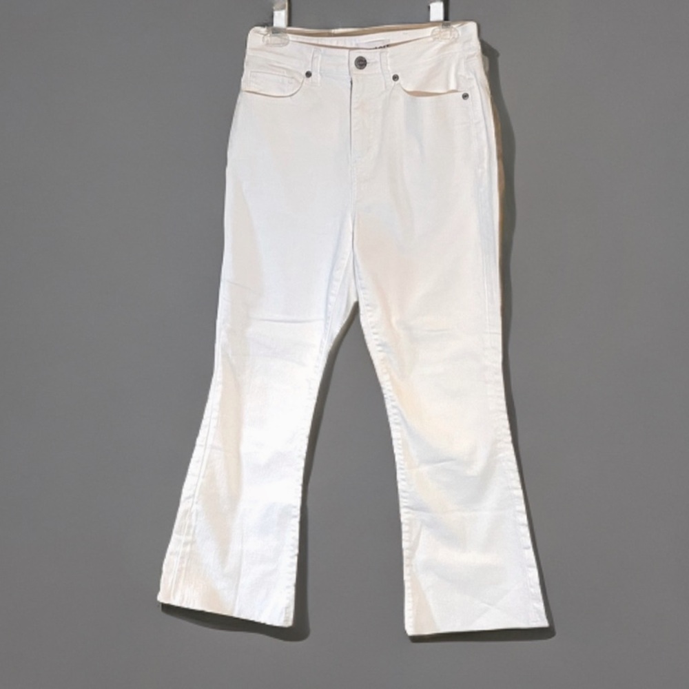 Made and loved Loft Boot cut raw hem Jeans